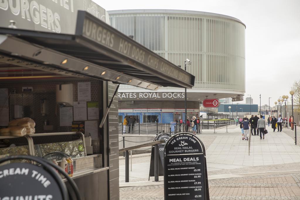 Royal Victoria Docks Daire Londra Dış mekan fotoğraf