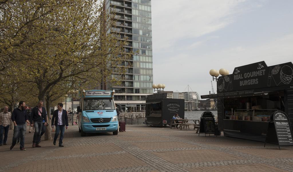 Royal Victoria Docks Daire Londra Dış mekan fotoğraf