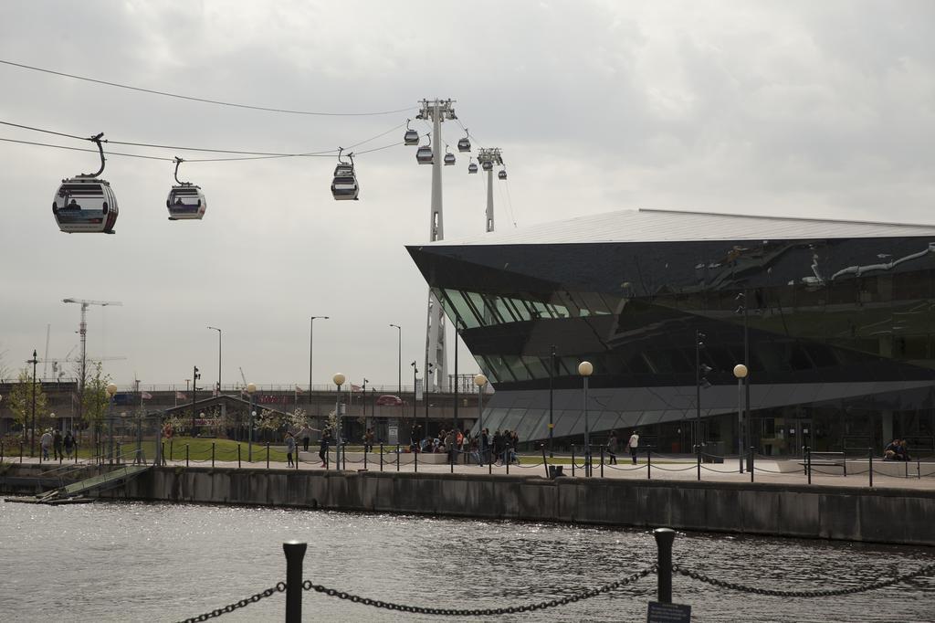 Royal Victoria Docks Daire Londra Dış mekan fotoğraf